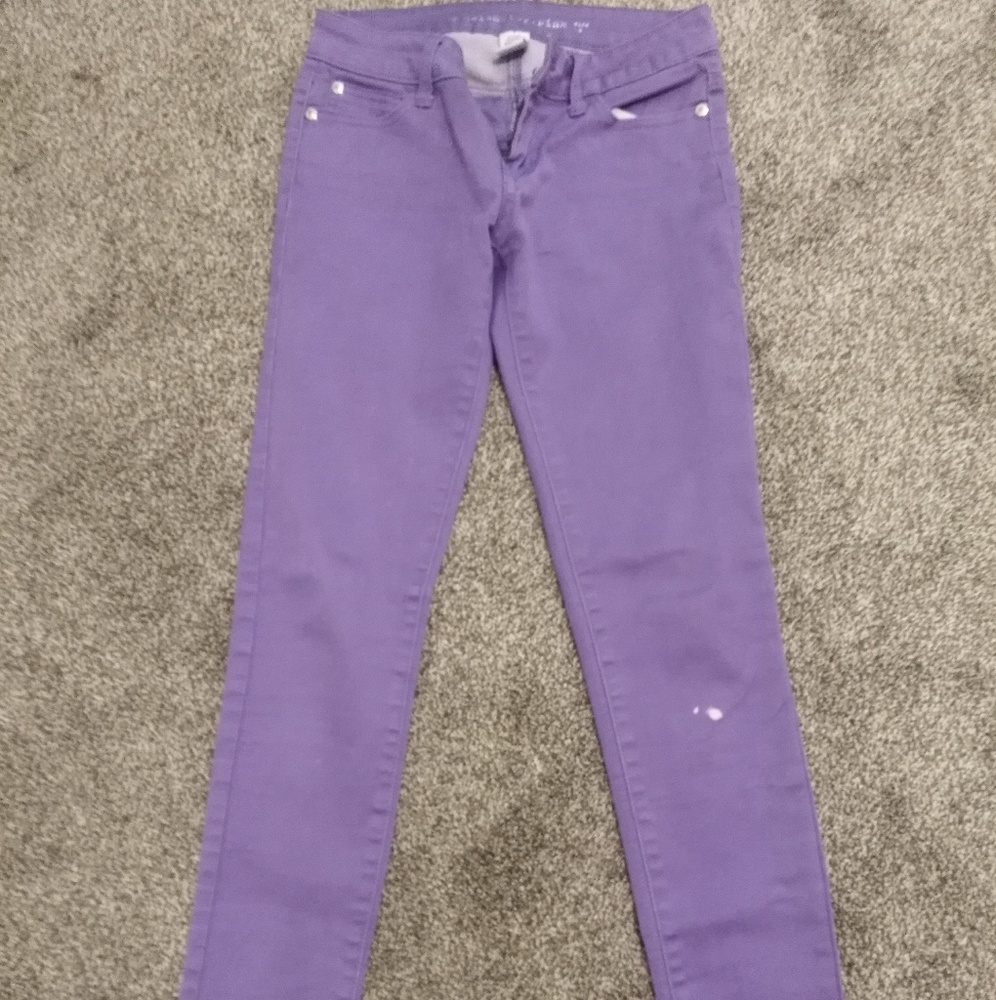 EUC Celebrity Pink Skinny Jeans Purple